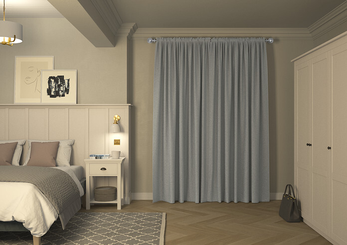 Oslo, Chrome - Made to Measure Curtains - Image 7